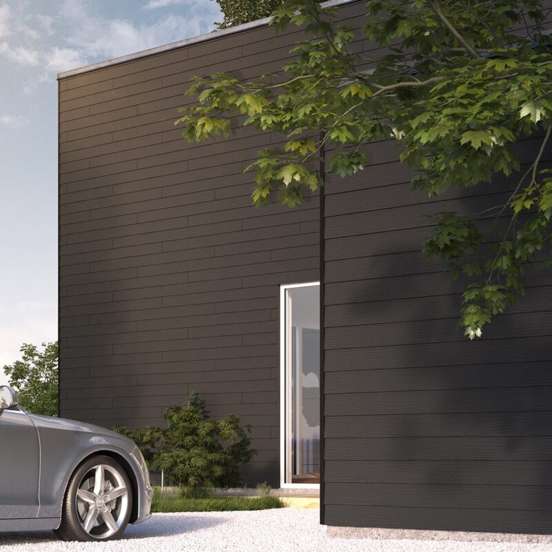 SCG Smartwood 200 x 2400 mm in dark antracite