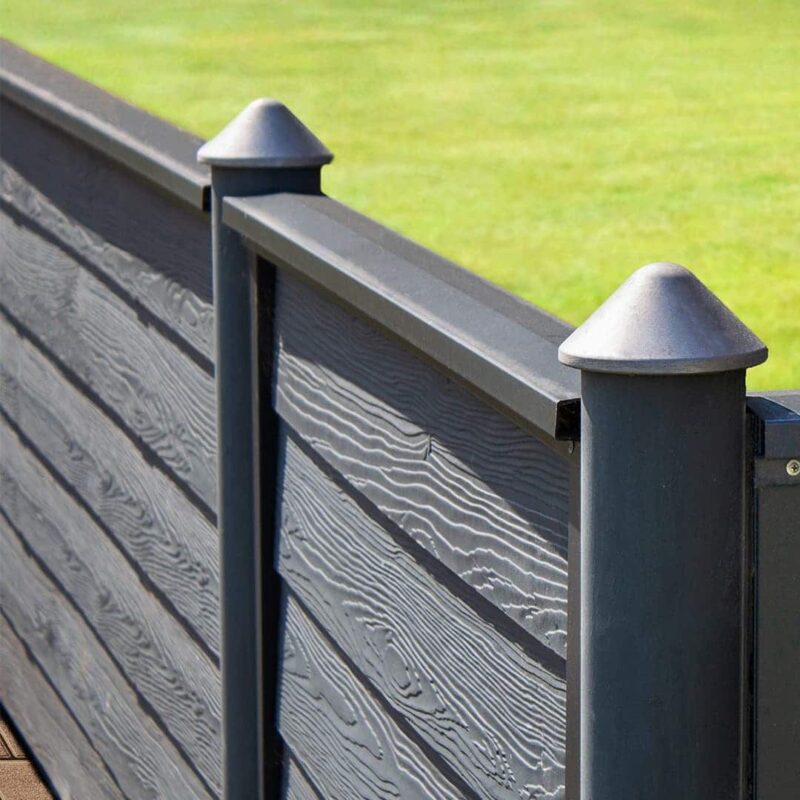 SCG Smartwood 200 x 2400 mm in dark antracite