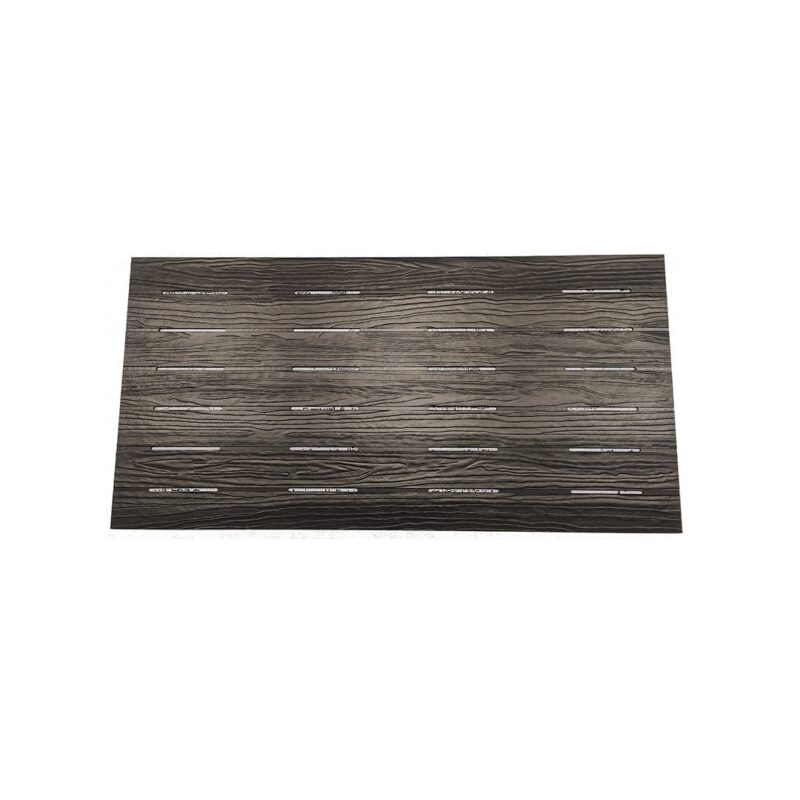 SCG Eaves Panel Structure with ventilation 1200 x 600 x 4 mm in black