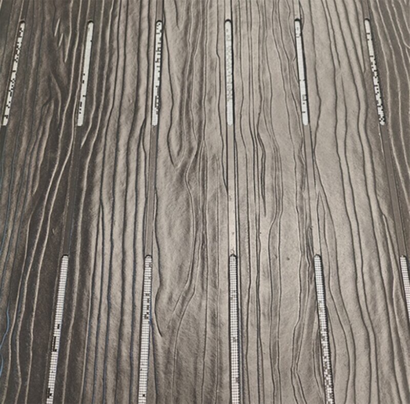 SCG Eaves Panel Structure with ventilation 1200 x 600 x 4 mm in black