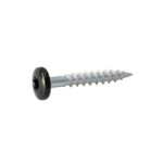 Facade screws 4,3 x 28 mm in black (100 pcs.)