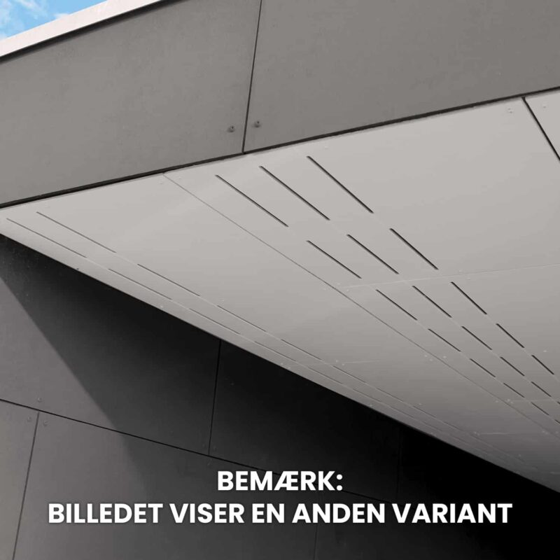 SCG Eaves Panel Structure 1200 x 600 x 4 mm in white