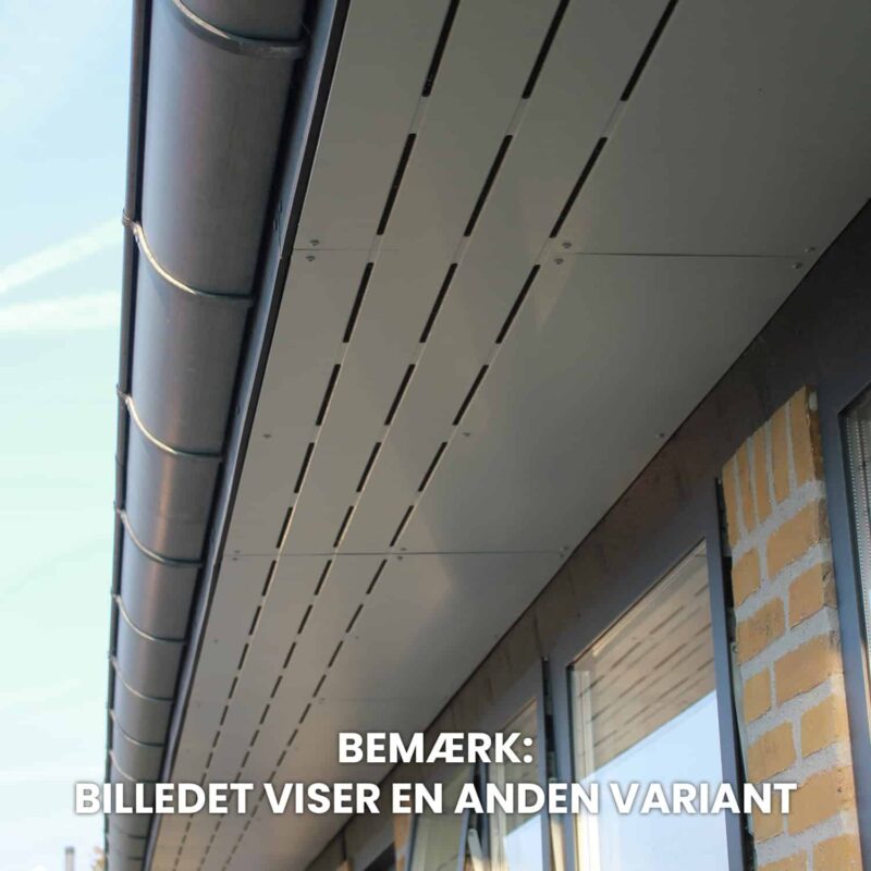 SCG Eaves Panel Structure 1200 x 600 x 4 mm in white