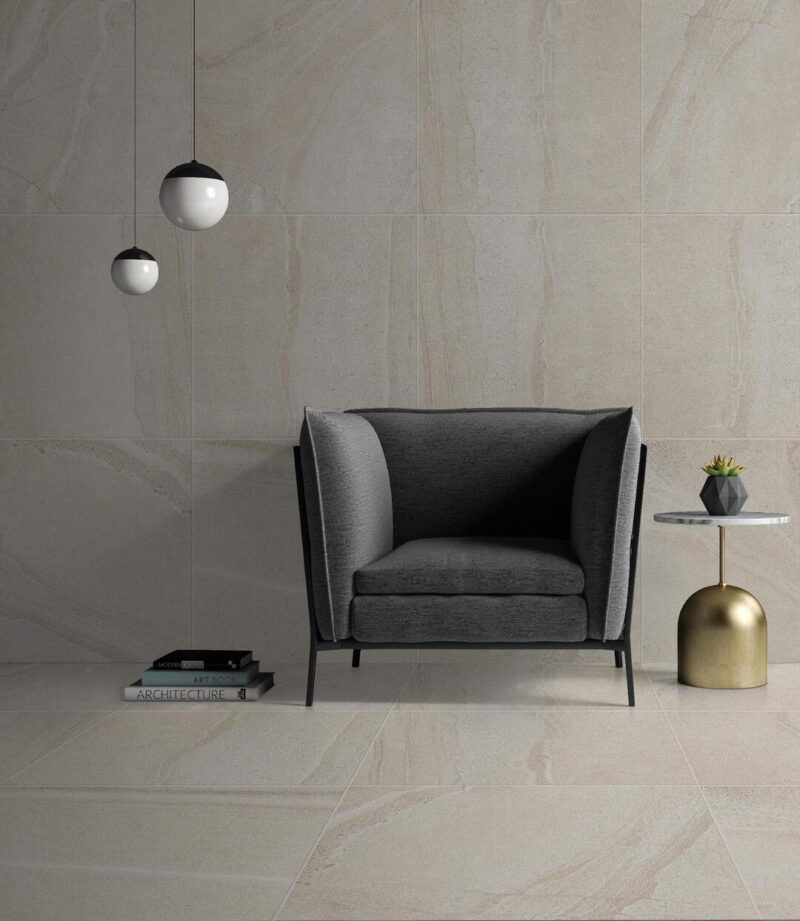 Cotto Stone Beige Tile 60 x 60 cm