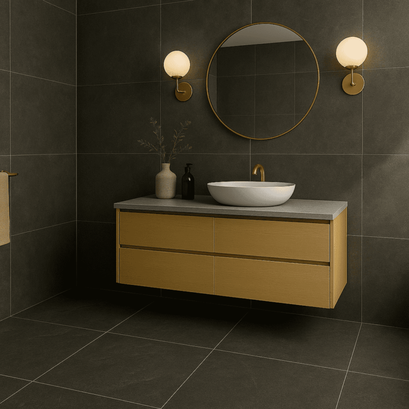 Cotto Stone Coal Tile 60 x 60 cm